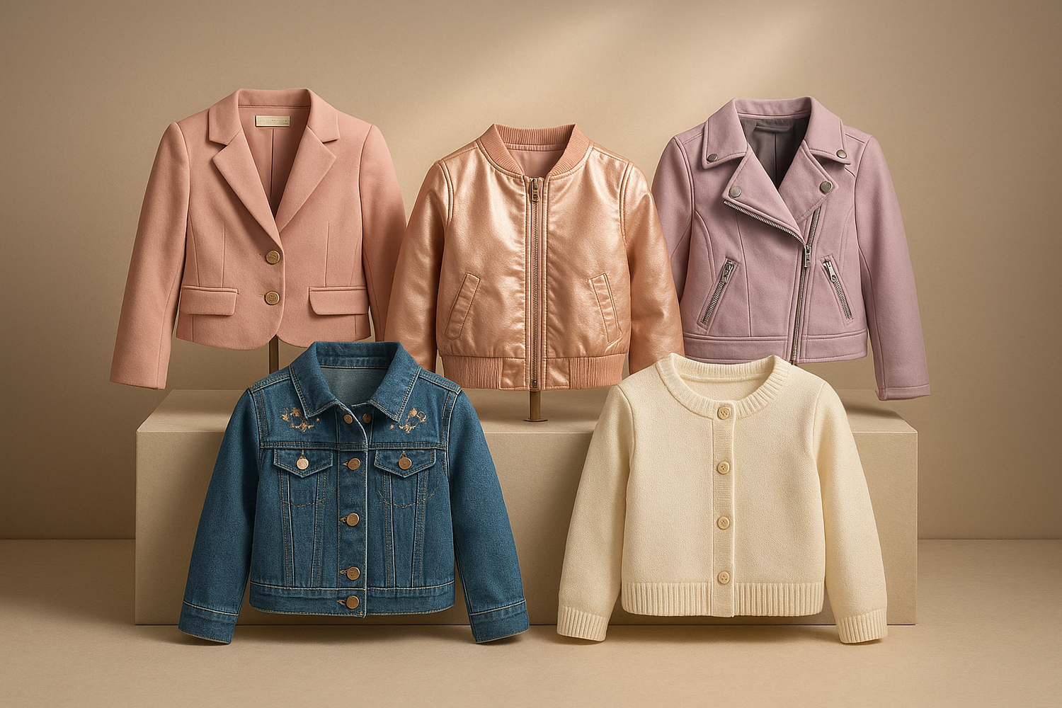 Basic Jacket For Girls