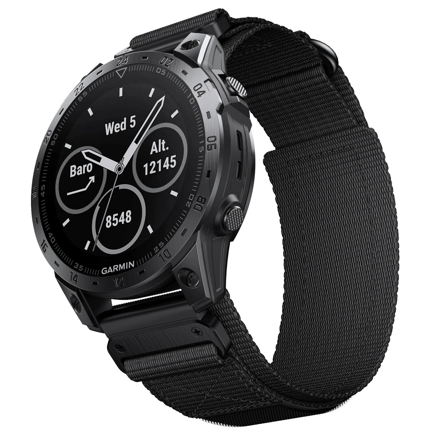 Iron Single Buckle Velcro Strap Wristband